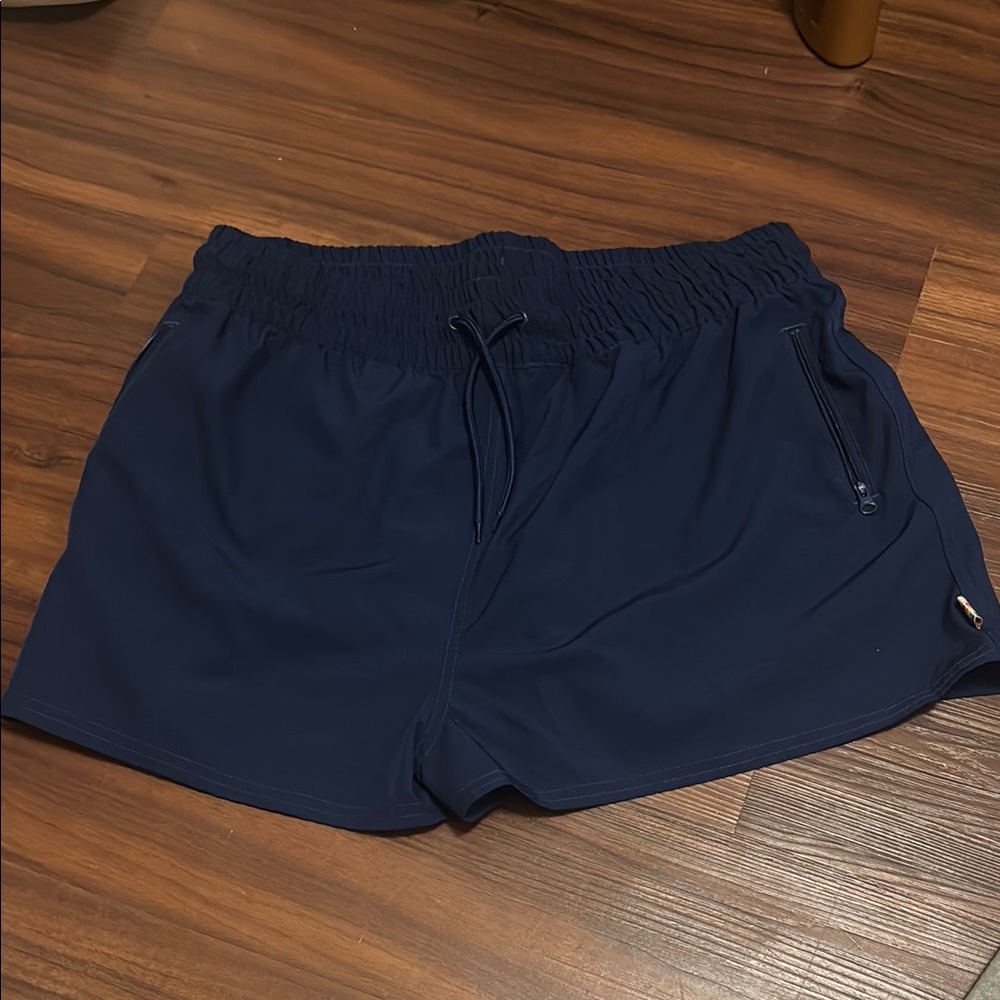OP Dark Blue Sports Shorts